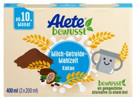 Alete Milch-Getreide-Mahlzeit Kakao