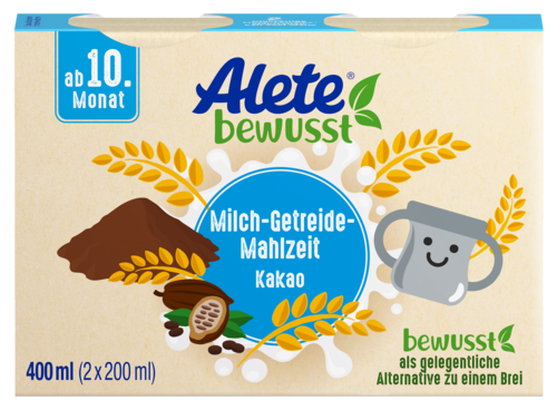Alete Milch-Getreide-Mahlzeit Kakao