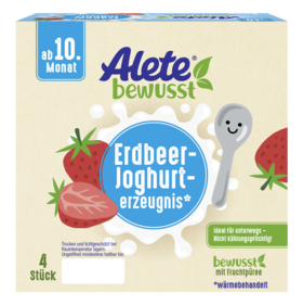 Alete Dessert Joghurt Erdbeere
