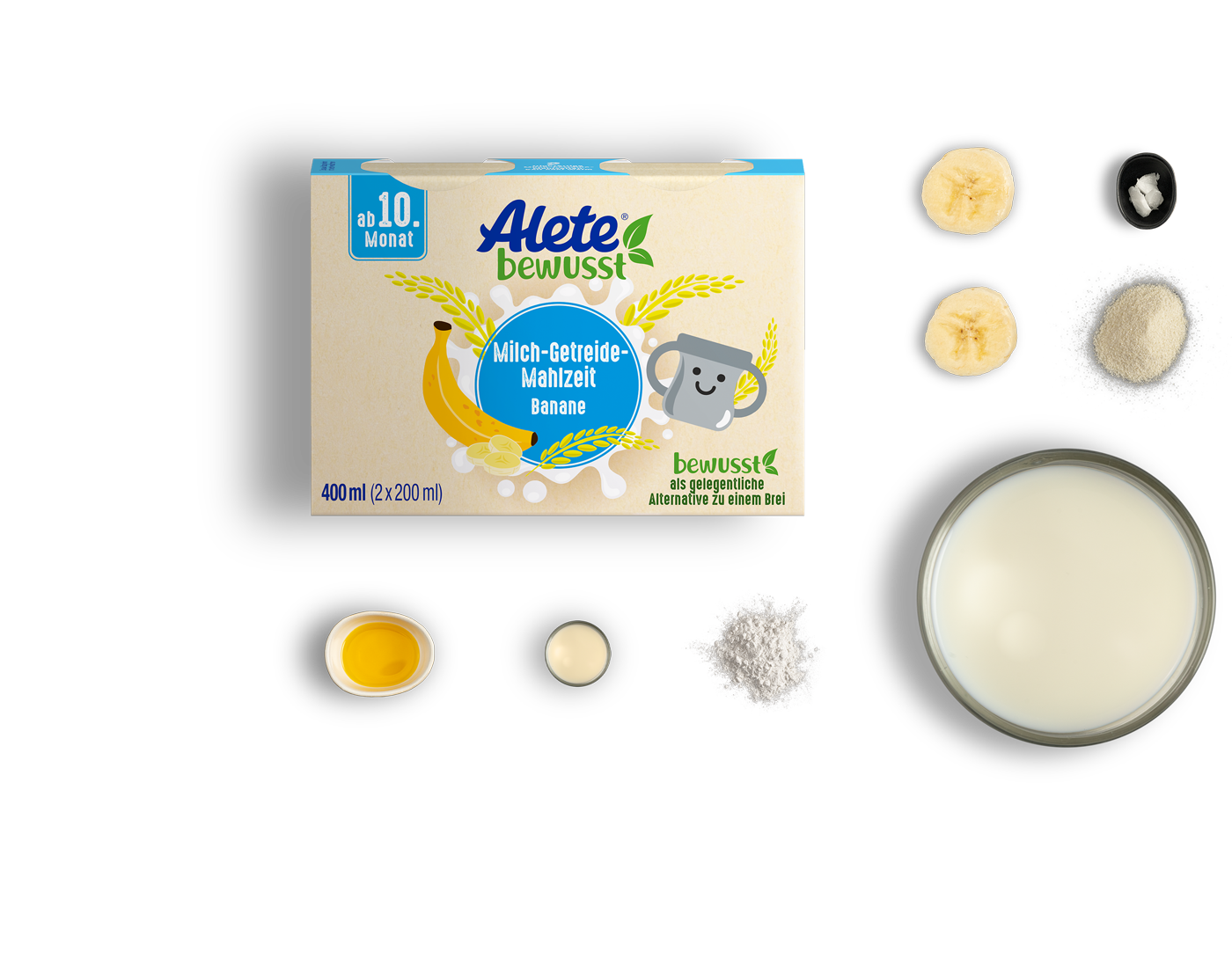 Alete Zusammensetzung Trinkmahlzeit Banane
