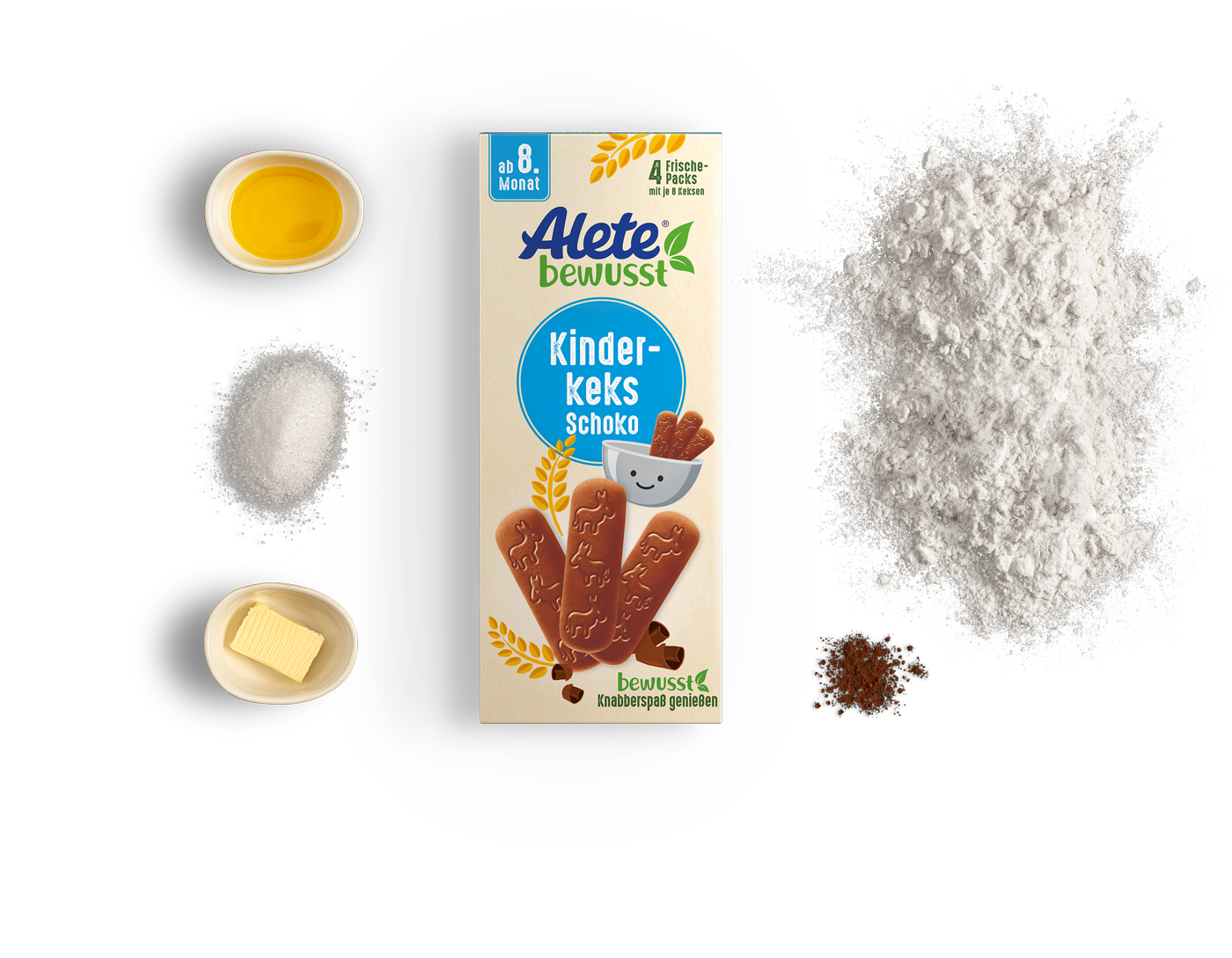 Alete Zusammensetzung Kinderkeks Schoko