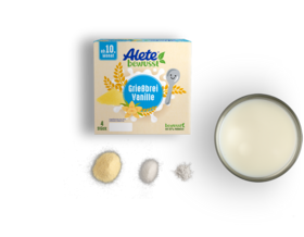Alete Zusammensetzung Dessert Grießbrei Vanille