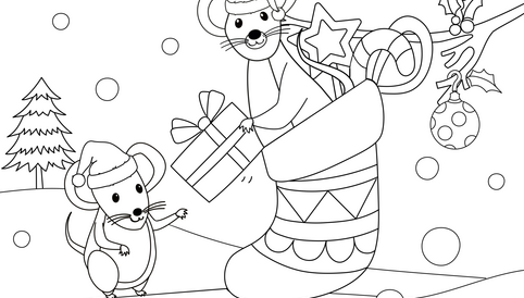  Alete Ausmalvorlage Weihnachten