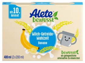 Alete Milch-Getreide-Mahlzeit Banane