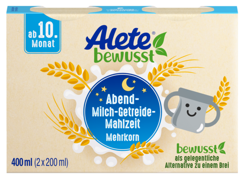 Alete Milch-Getreide-Mahlzeit Mehrkorn