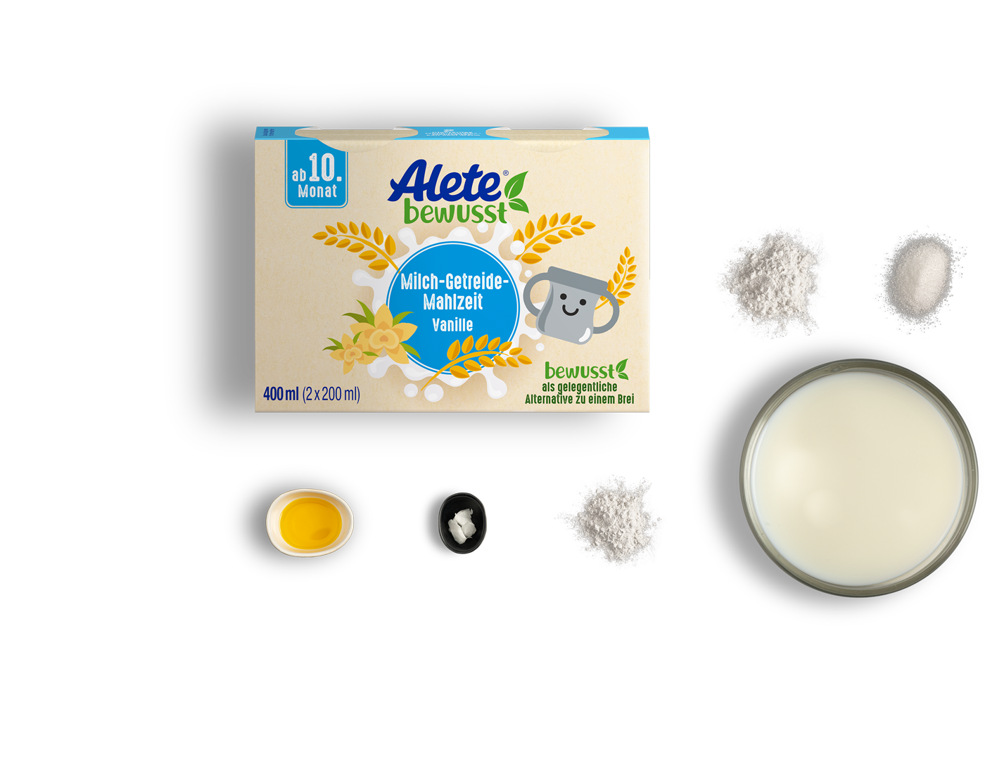Alete Zusammensetzung Trinkmahlzeit Vanille