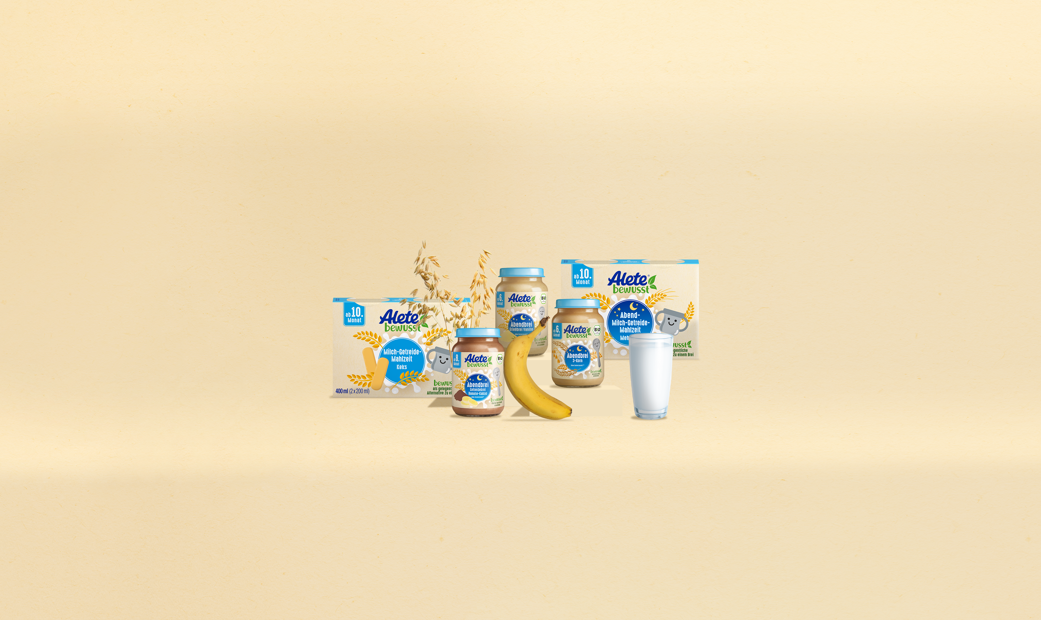 Alete Milch-Getreide-Breie